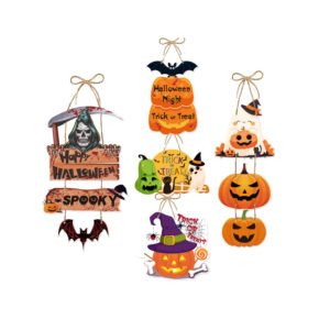 201  Halloween Door Hanger Sign Ornament