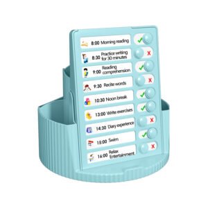 004 Self-discipline punch rotating pen holder