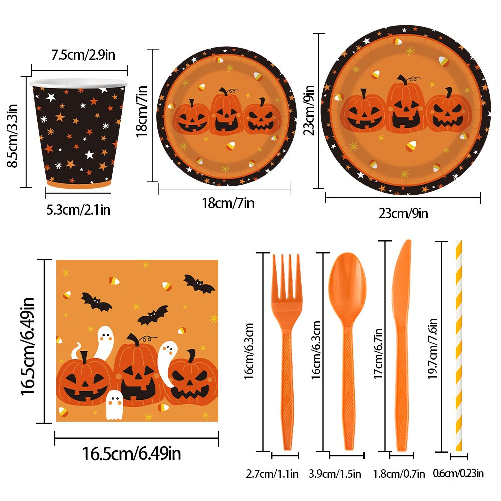 202 Disposable paper tray paper towel paper cup set - Image 13