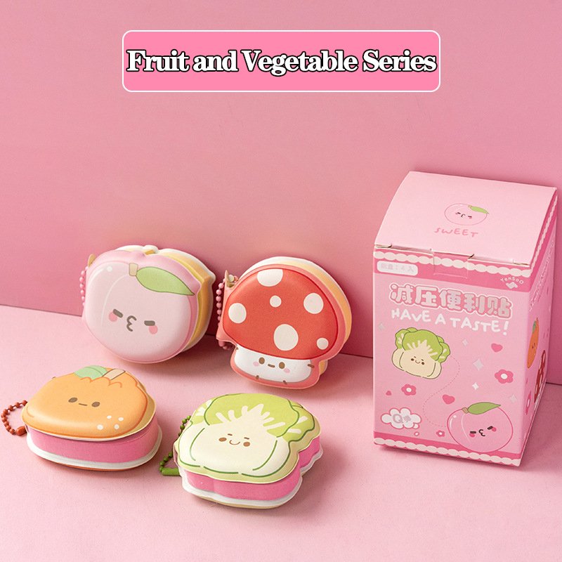 012 Snack-Shaped Stress-Relief Sticky Notes - Image 7