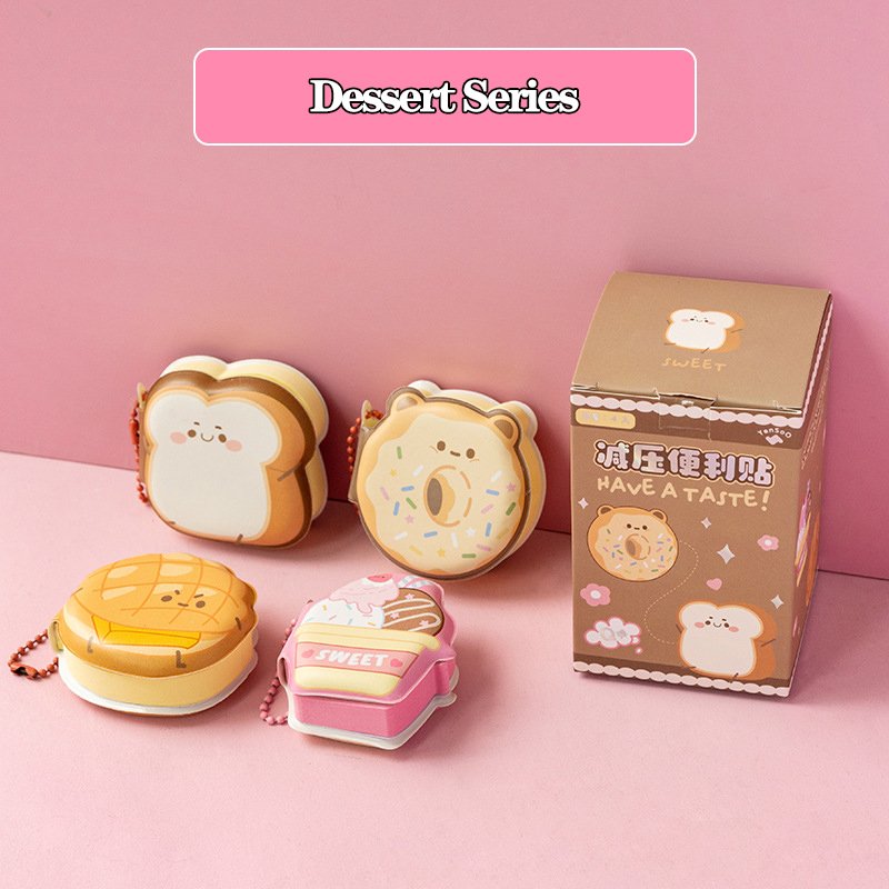 012 Snack-Shaped Stress-Relief Sticky Notes - Image 8