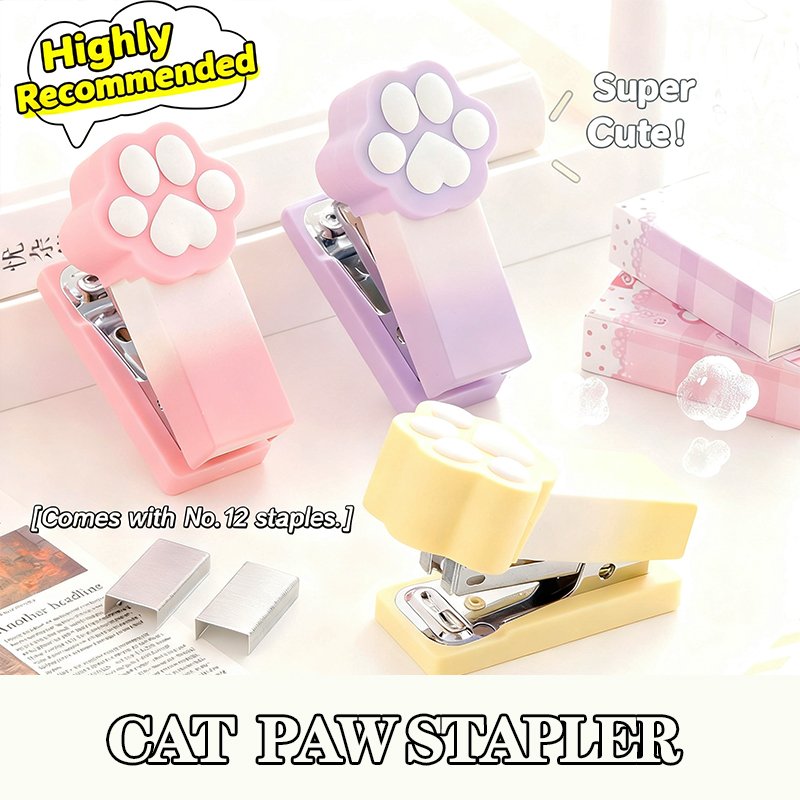 013 Cute Cat Paw Stapler - Image 2