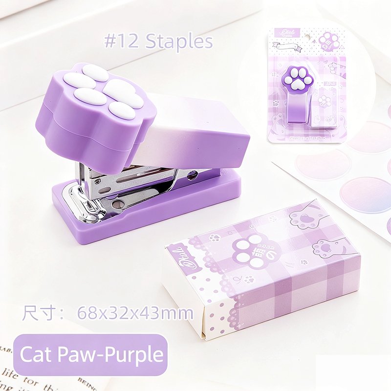 013 Cute Cat Paw Stapler - Image 10